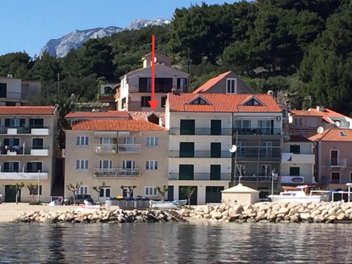 Villa Leo Beach Apartment Podgora Exteriör bild